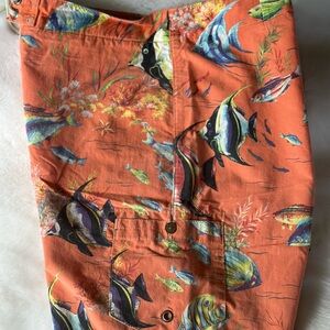 Ralph Lauren Vibrant Fish Print Shorts